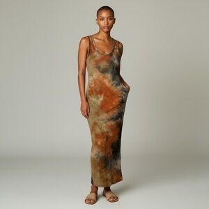 Tie-Dye Tank Maxi Dress